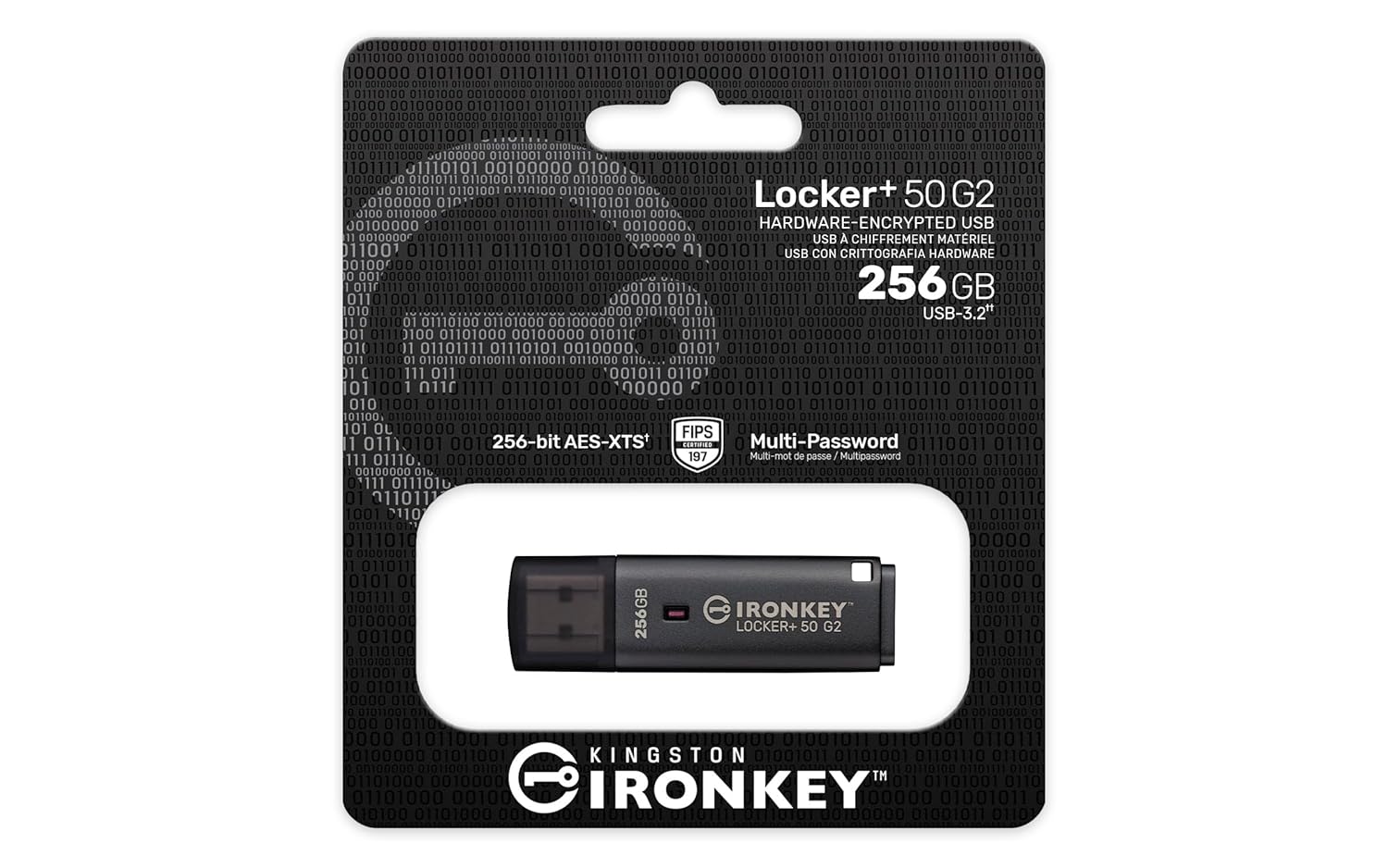 Kingston IronKey Locker+ 50 G2 USB Flash Drive FIPS 197 certified, AES 256-bit  Hardware encrypted- Dispatch in 3 Business Days - GOLCHHA COMPUTERS 