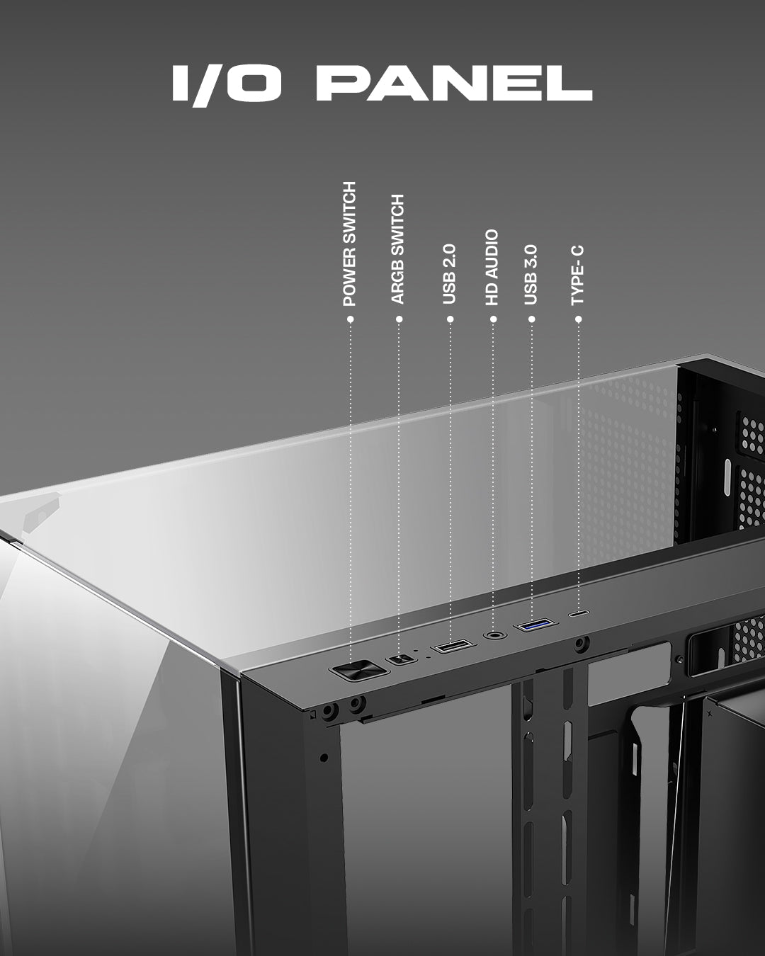 TAG Gamerz Orion Gaming PC Case