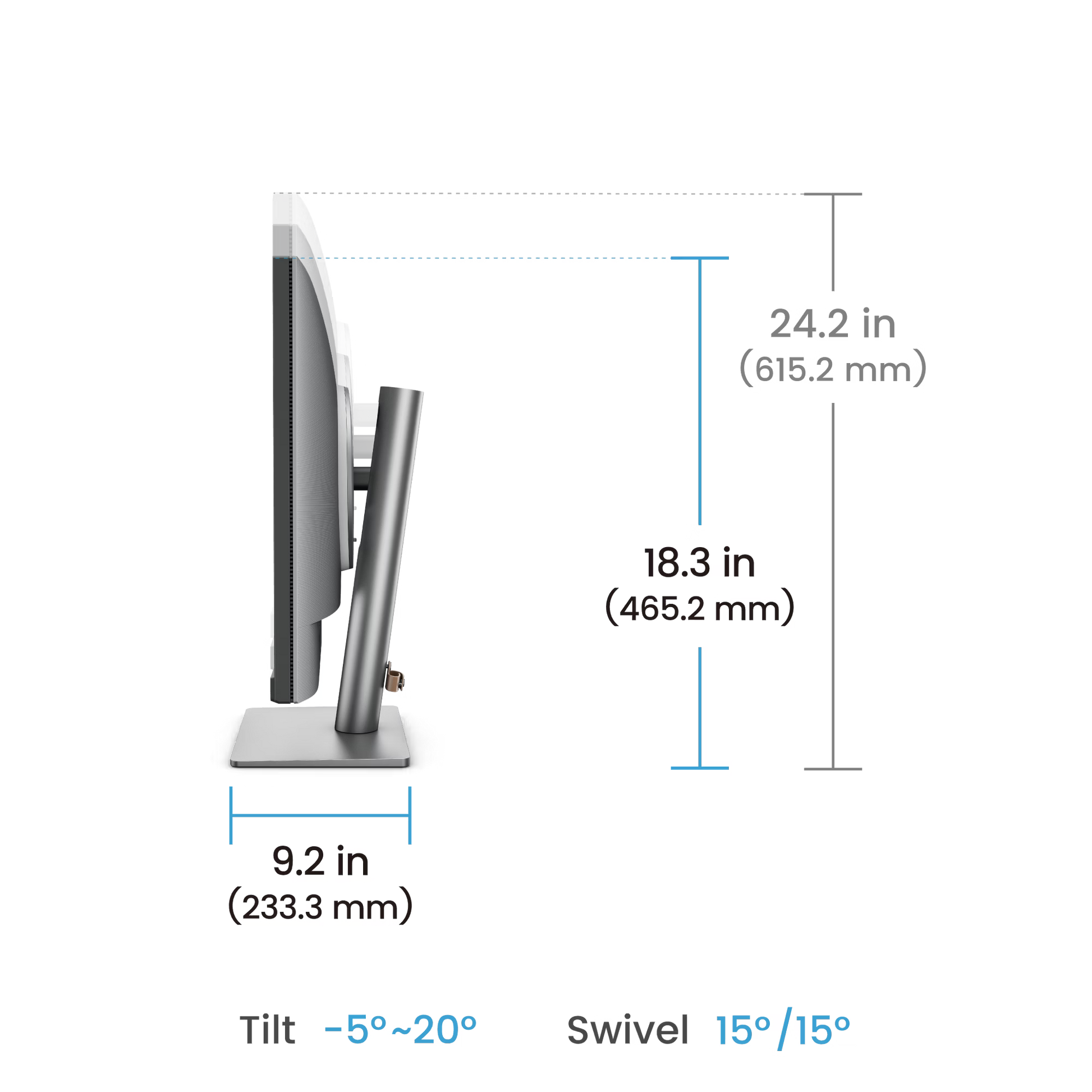 Benq RD280UG 28.2” 4K+ 3840x2560 120Hz IPS Programming Monitor with Backlight - GOLCHHA COMPUTERS 