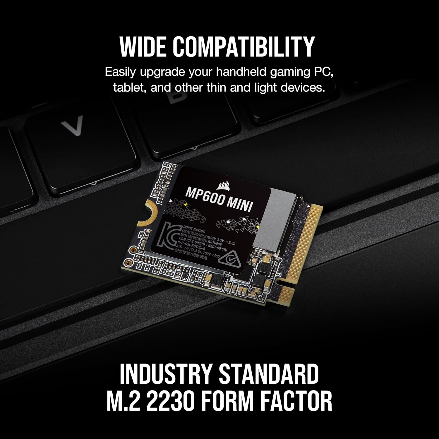 Corsair MP600 MINI 1TB PCIe 4.0 x4 NVMe M.2 SSD – M.2 2230 – Up to 7,000MB/sec Read - GOLCHHA COMPUTERS 
