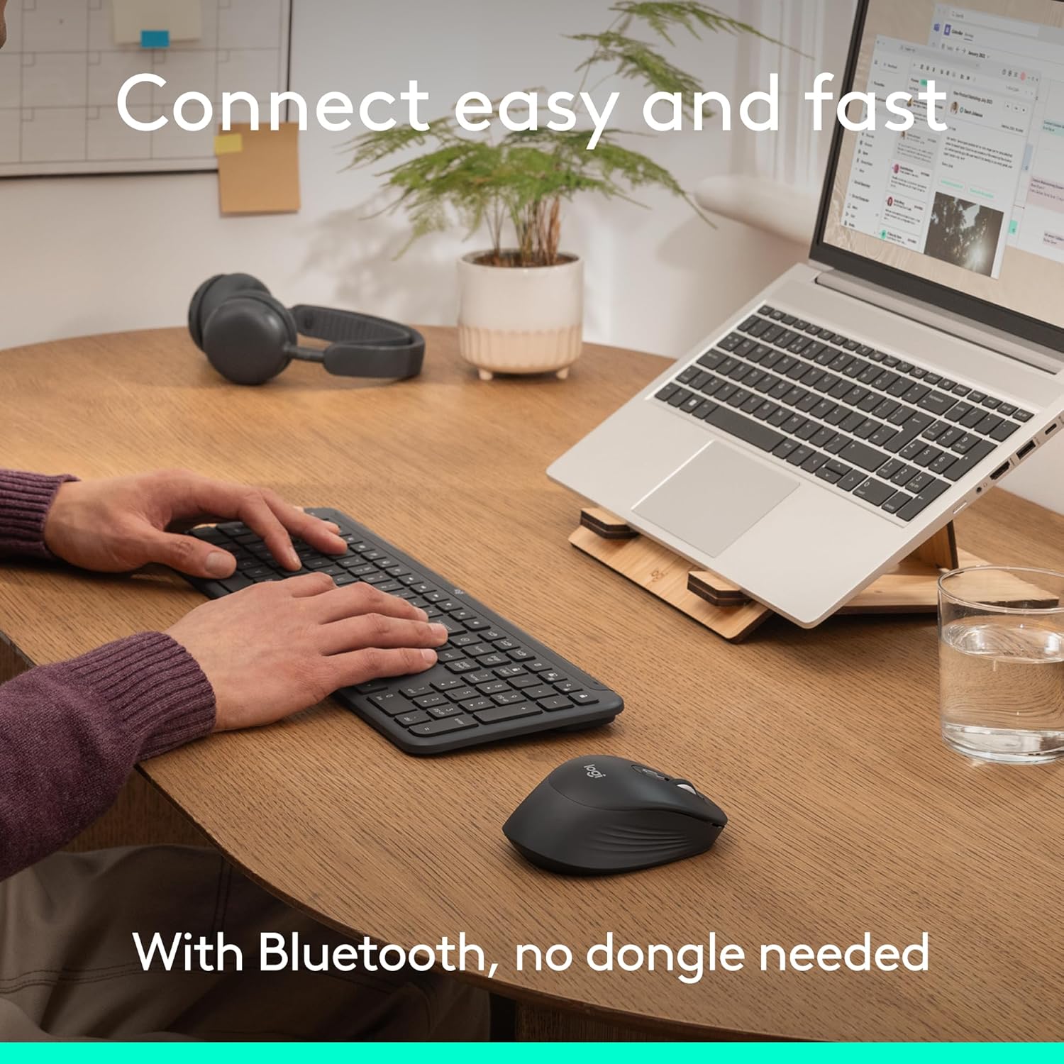 Logitech Signature Comfort M840 L Bluetooth mouse for all-day comfort