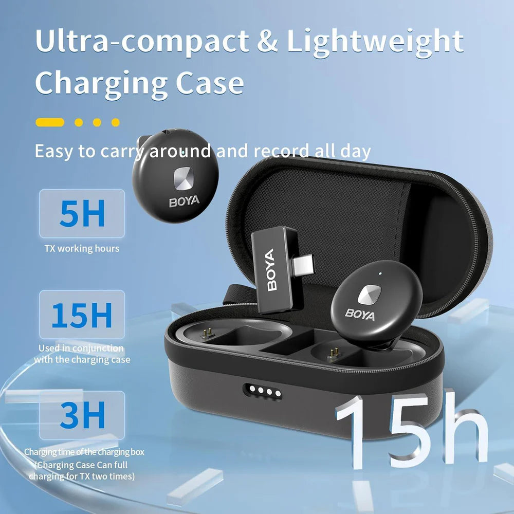 BOYA Omic-U Wireless Lavalier Microphone