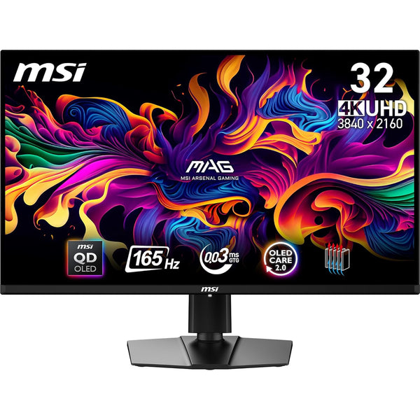 MSI MAG 321UP QD-OLED 31.5 Inch 4K UHD,165Hz Gaming Monitor