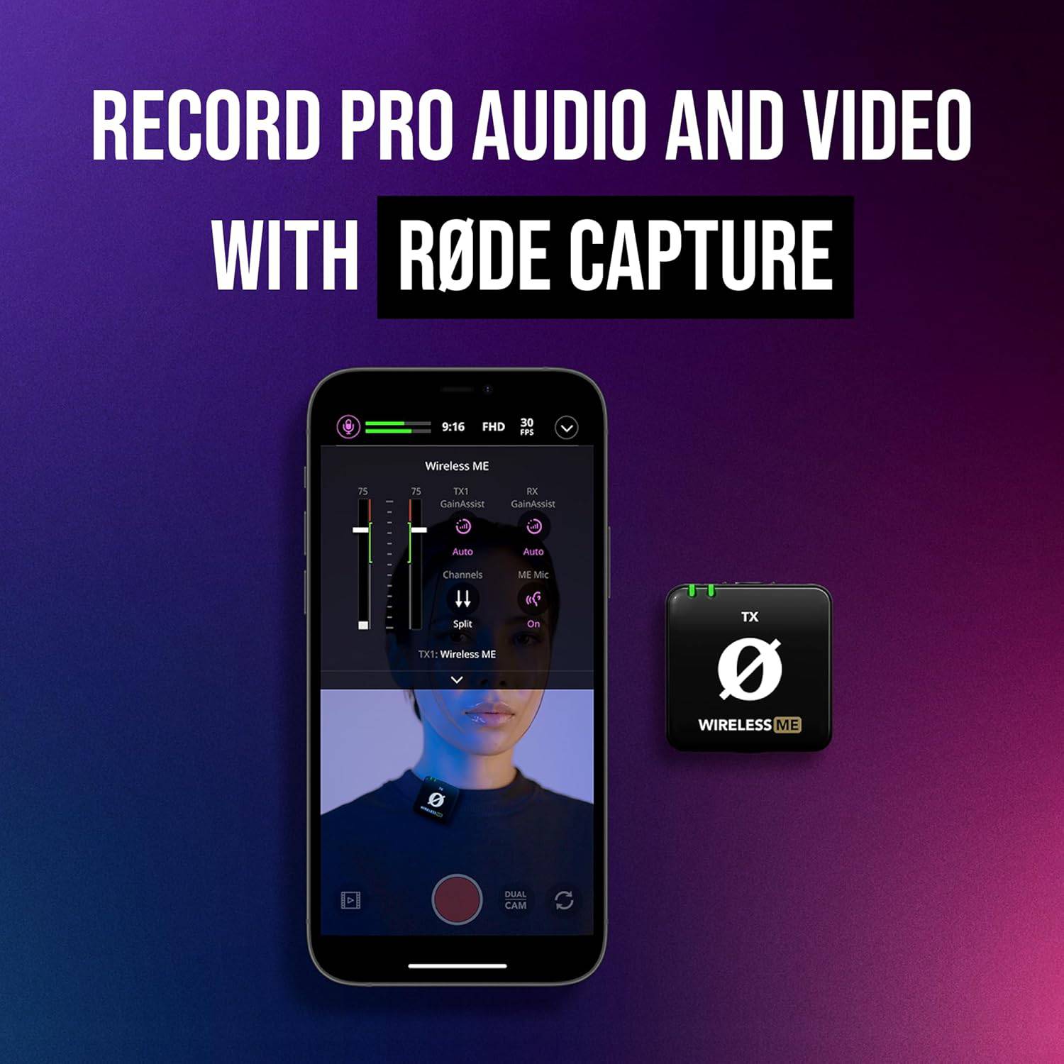 RØDE Wireless ME Dual Compact Wireless Microphone System - Golchha Computers
