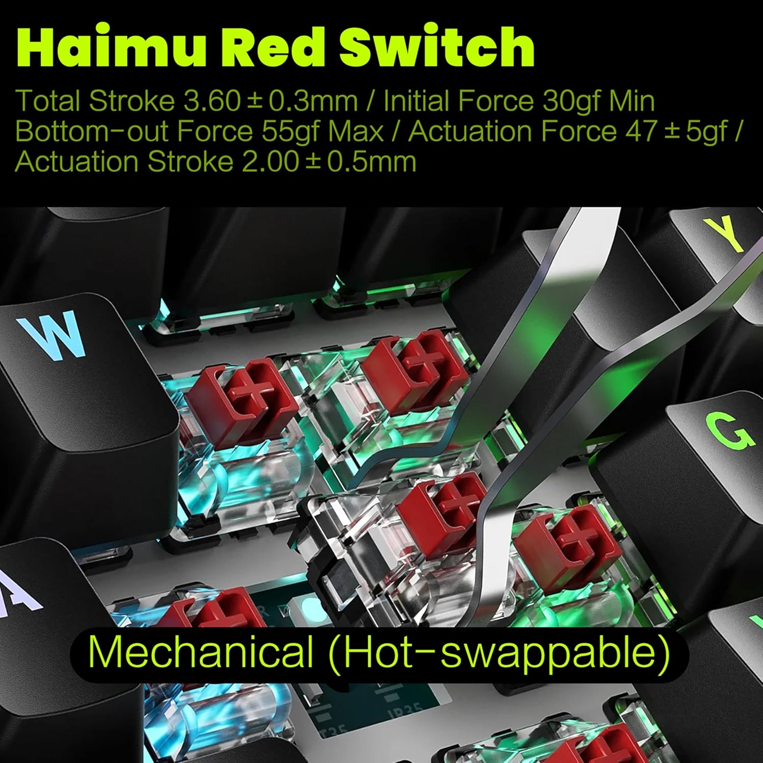 Ant Esports Apex 400 Wired AI Hybrid RGB Stream Deck Mechanical Keyboard