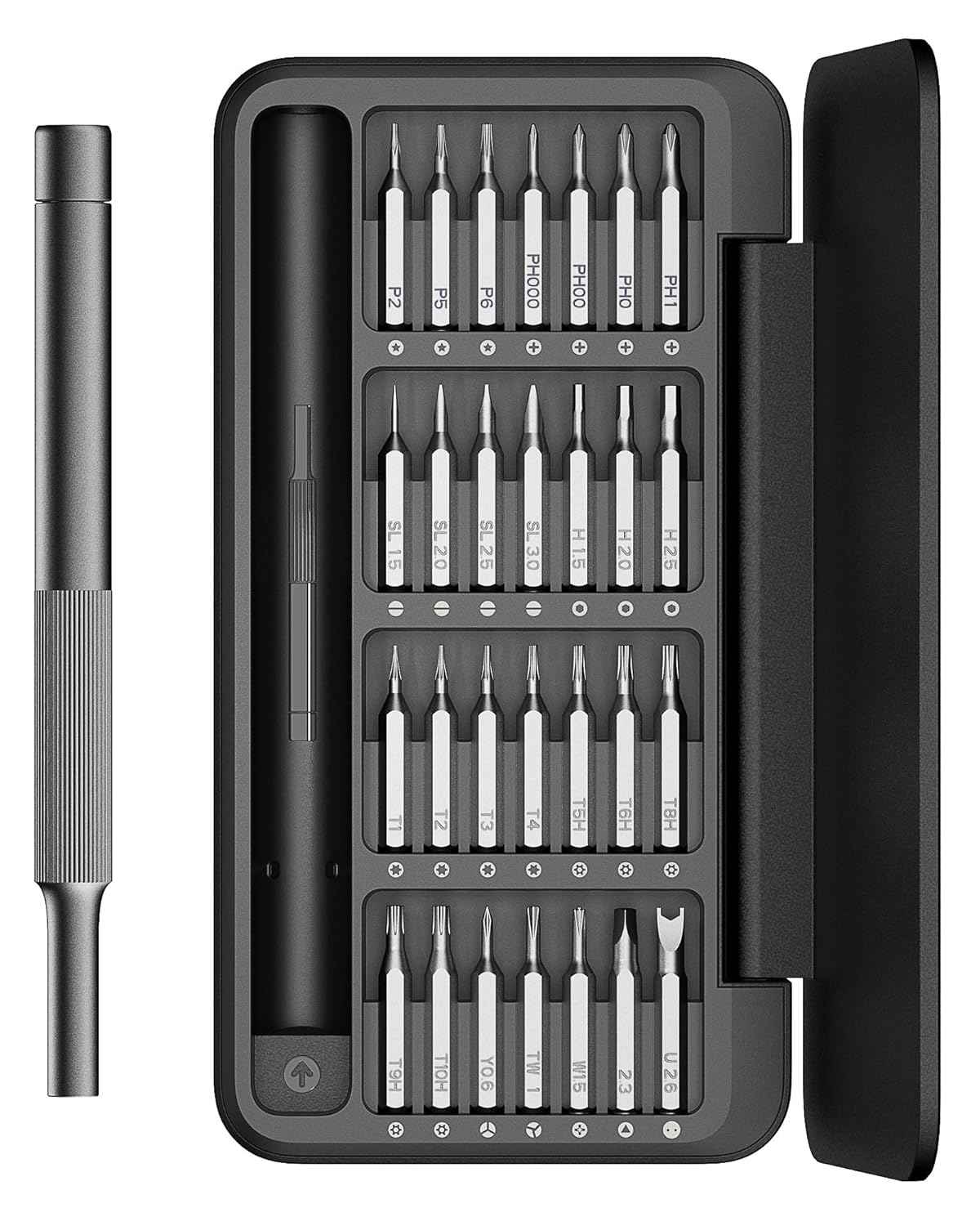 HOTO 28-in-1 Screwdriver Set Mini precision bits for phones & gadgets (HTT0009GL) - GOLCHHA COMPUTERS 