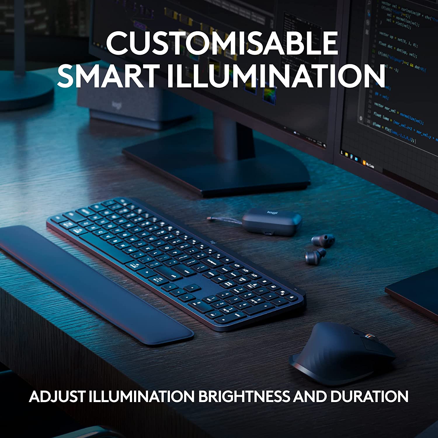 Logitech MX Keys S Advanced Wireless Illuminated Keyboard - Golchha Computers