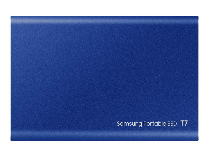 Samsung T7 2TB Up to 1,050MB/s USB 3.2 Gen 2 (10Gbps, Type-C) External SSD (Portable SSD)(MU-PC2T0T)Grey/Blue - Golchha Computers