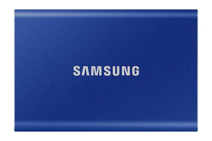 Samsung T7 2TB Up to 1,050MB/s USB 3.2 Gen 2 (10Gbps, Type-C) External SSD (Portable SSD)(MU-PC2T0T)Grey/Blue - Golchha Computers