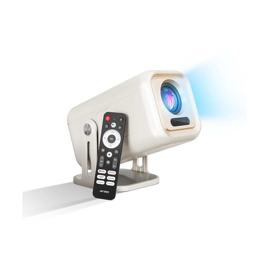 Ant Esports View690 AF 8000 Lumens FHD(1080) Andriod Smart Projector Black