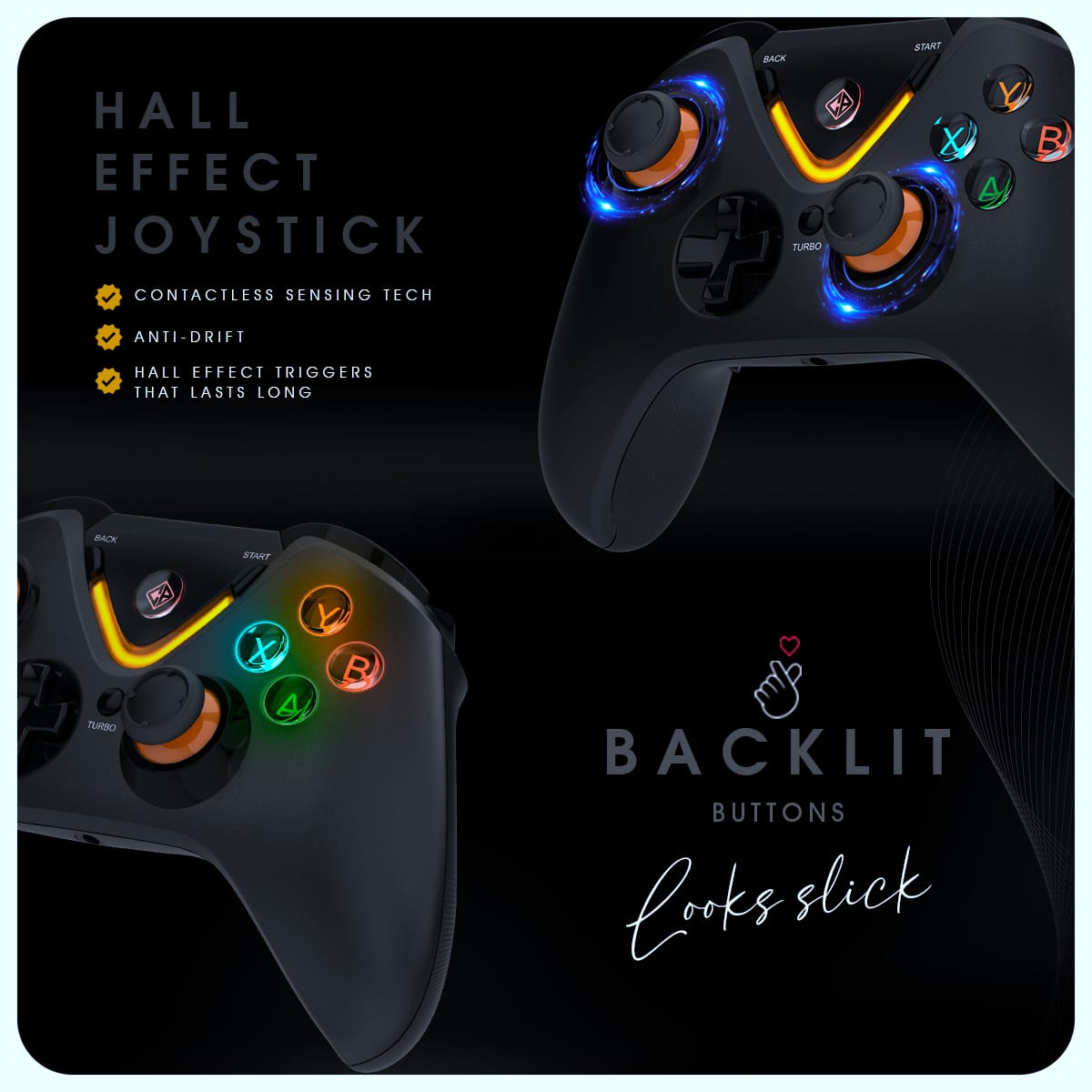 Cosmic Byte Ares Pro Tri-Mode Wireless-Bluetooth-Wired Controller for PC, Wireless Audio Port, Hall Joystick & Triggers, Upgraded with Windows Software Support - GOLCHHA COMPUTERS 