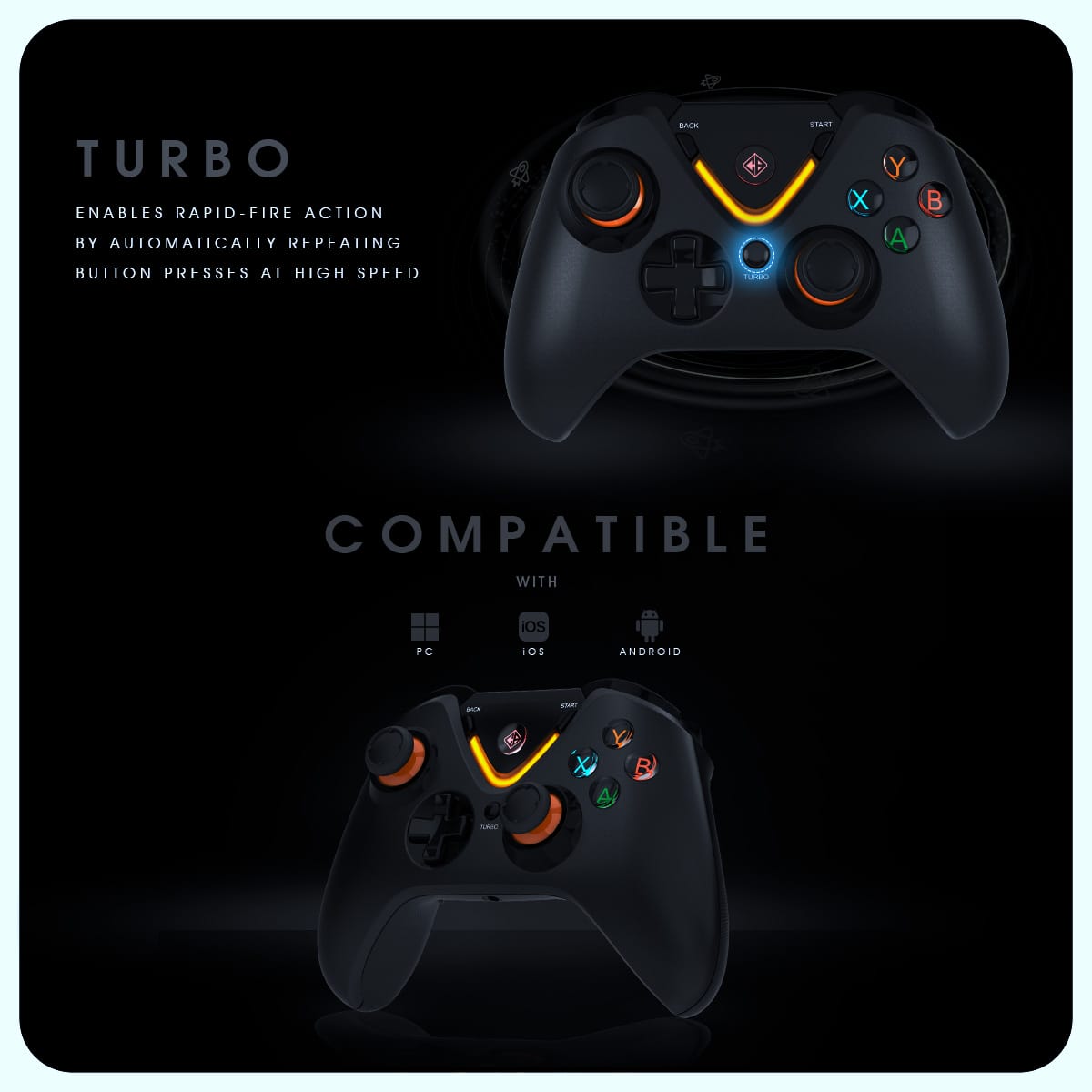 Cosmic Byte Ares Pro Tri-Mode Wireless-Bluetooth-Wired Controller for PC, Wireless Audio Port, Hall Joystick & Triggers, Upgraded with Windows Software Support - GOLCHHA COMPUTERS 