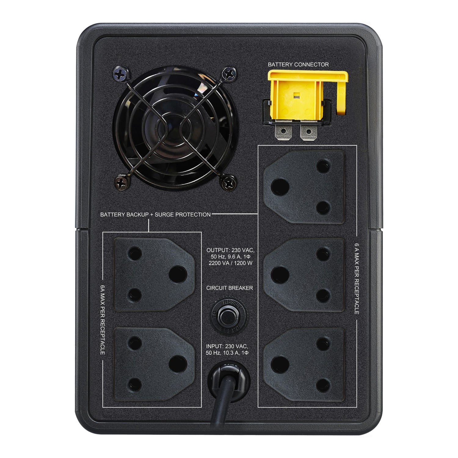 APC BVX 2200VA, 230V Easy UPS with AVR (BVX2200LI-IN) - GOLCHHA COMPUTERS 