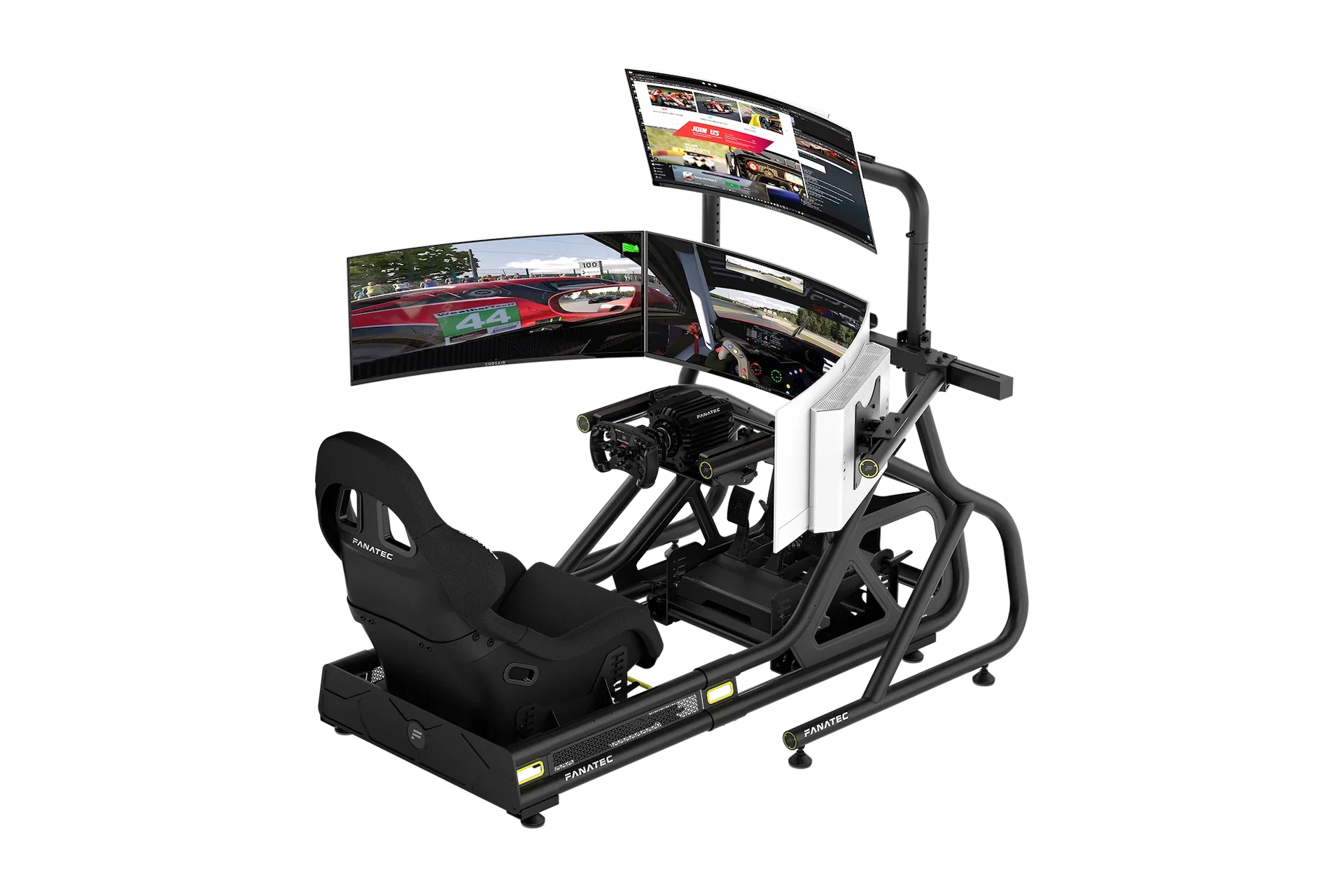 Fanatec GT Cockpit Triple Monitor Expansion Kit (black)