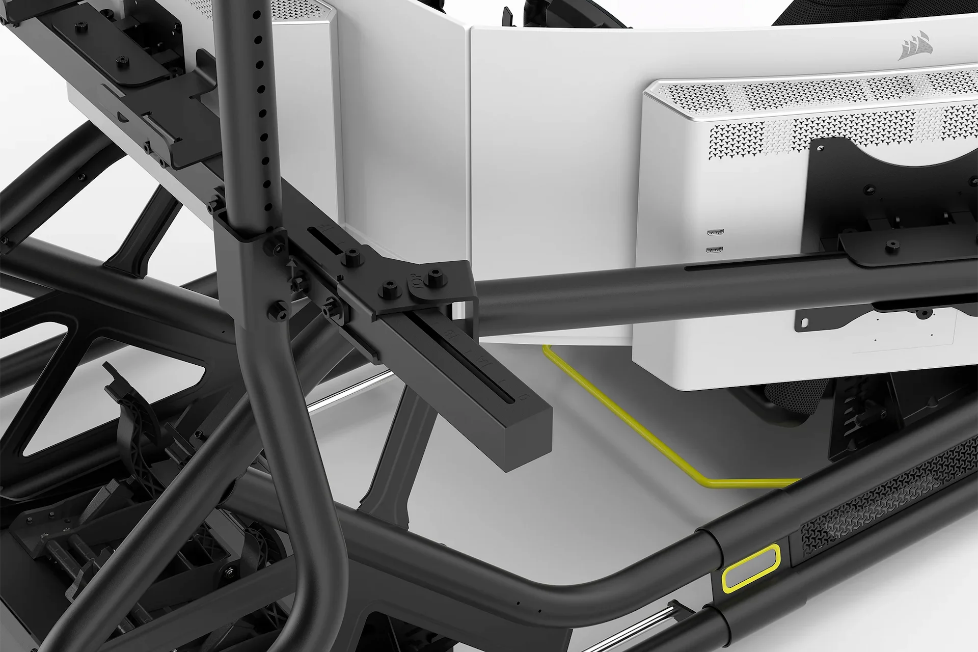 Fanatec GT Cockpit Triple Monitor Expansion Kit (black)