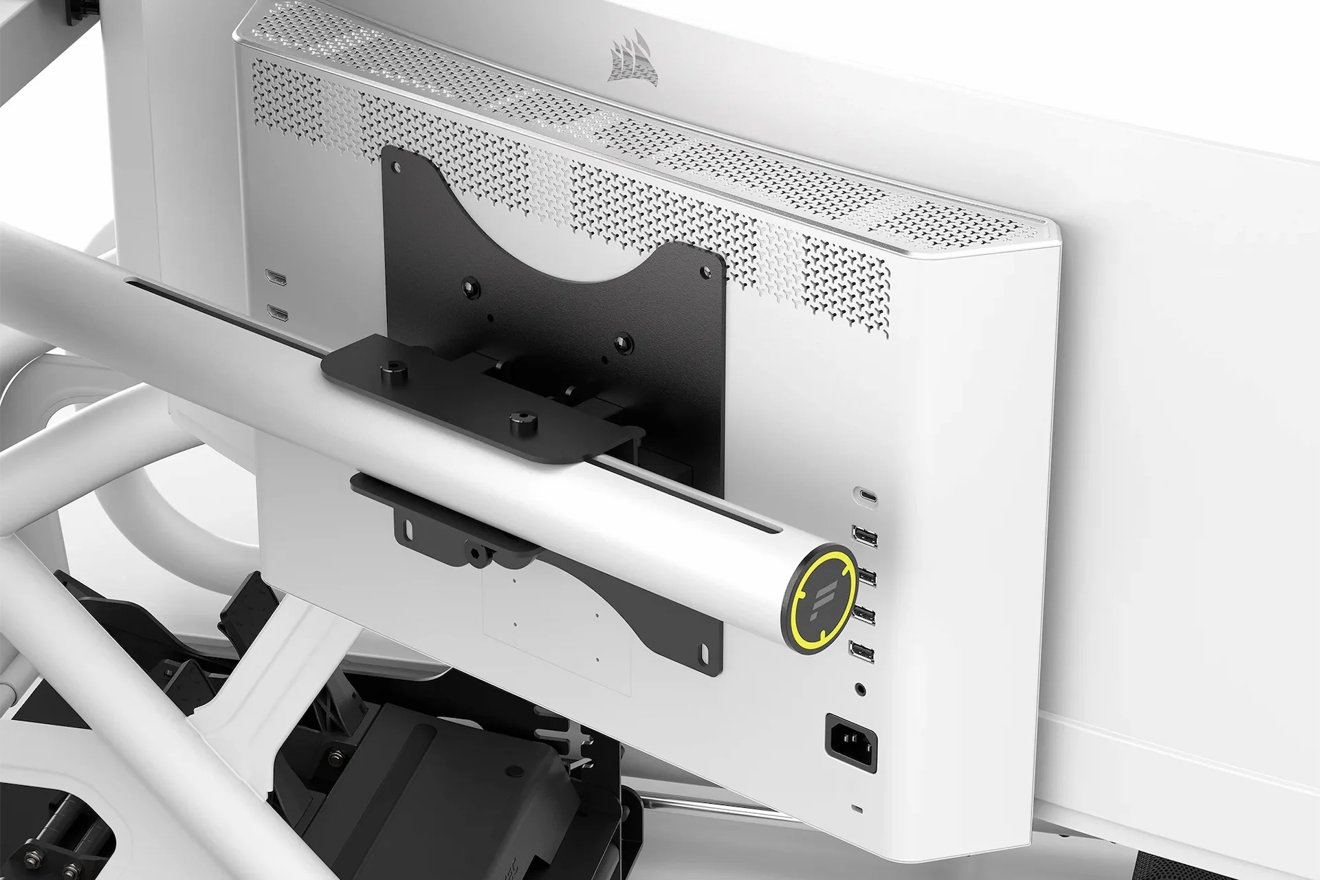Fanatec GT Cockpit Triple Monitor Expansion Kit (white)