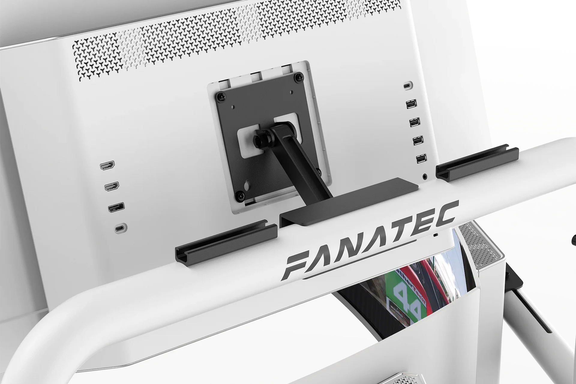 Fanatec GT Cockpit Triple Monitor Expansion Kit (white)