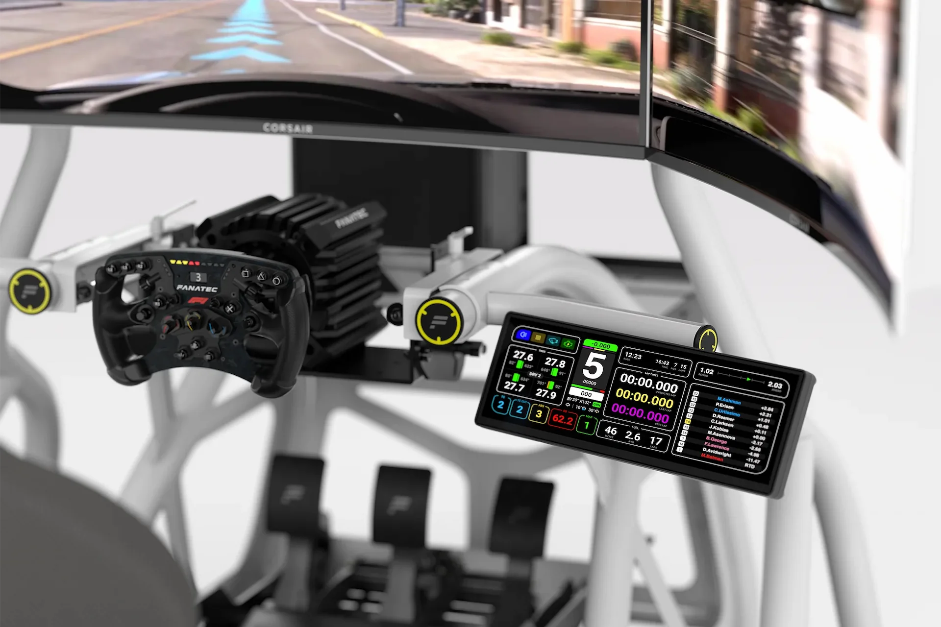 Fanatec GT Cockpit Accessory Mount (White)