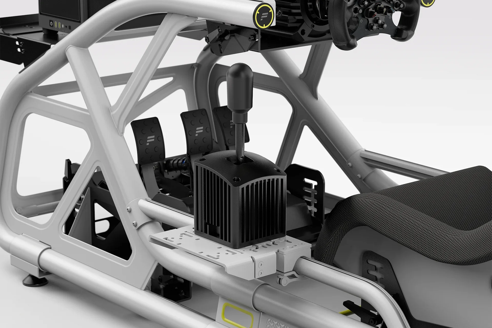 Fanatec GT Cockpit Shifter Mount - Left (White)