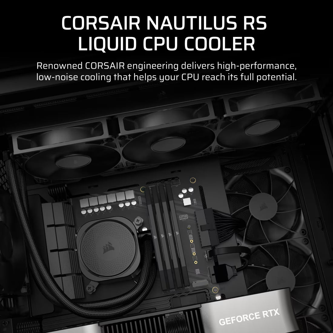 Corsair NAUTILUS 360 RS 360 mm ARGB Liquid CPU Cooler