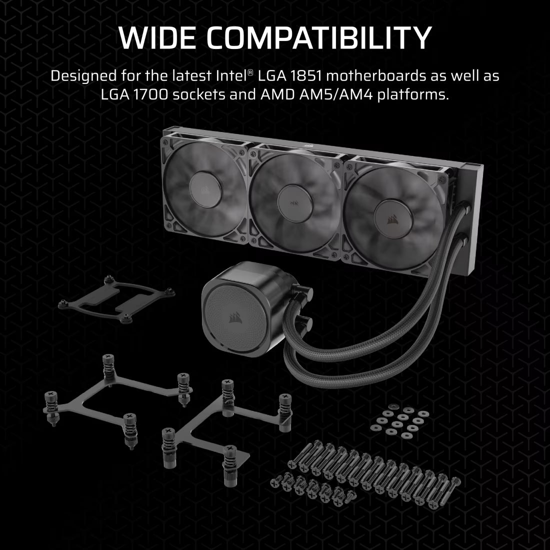 Corsair NAUTILUS 360 RS 360 mm ARGB Liquid CPU Cooler