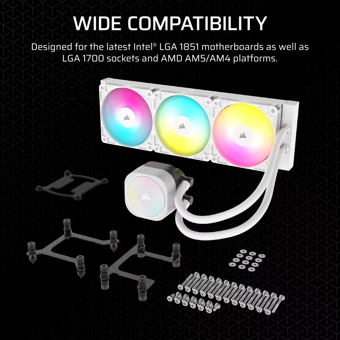 Corsair NAUTILUS 360 RS 360 mm ARGB Liquid CPU Cooler - GOLCHHA COMPUTERS 