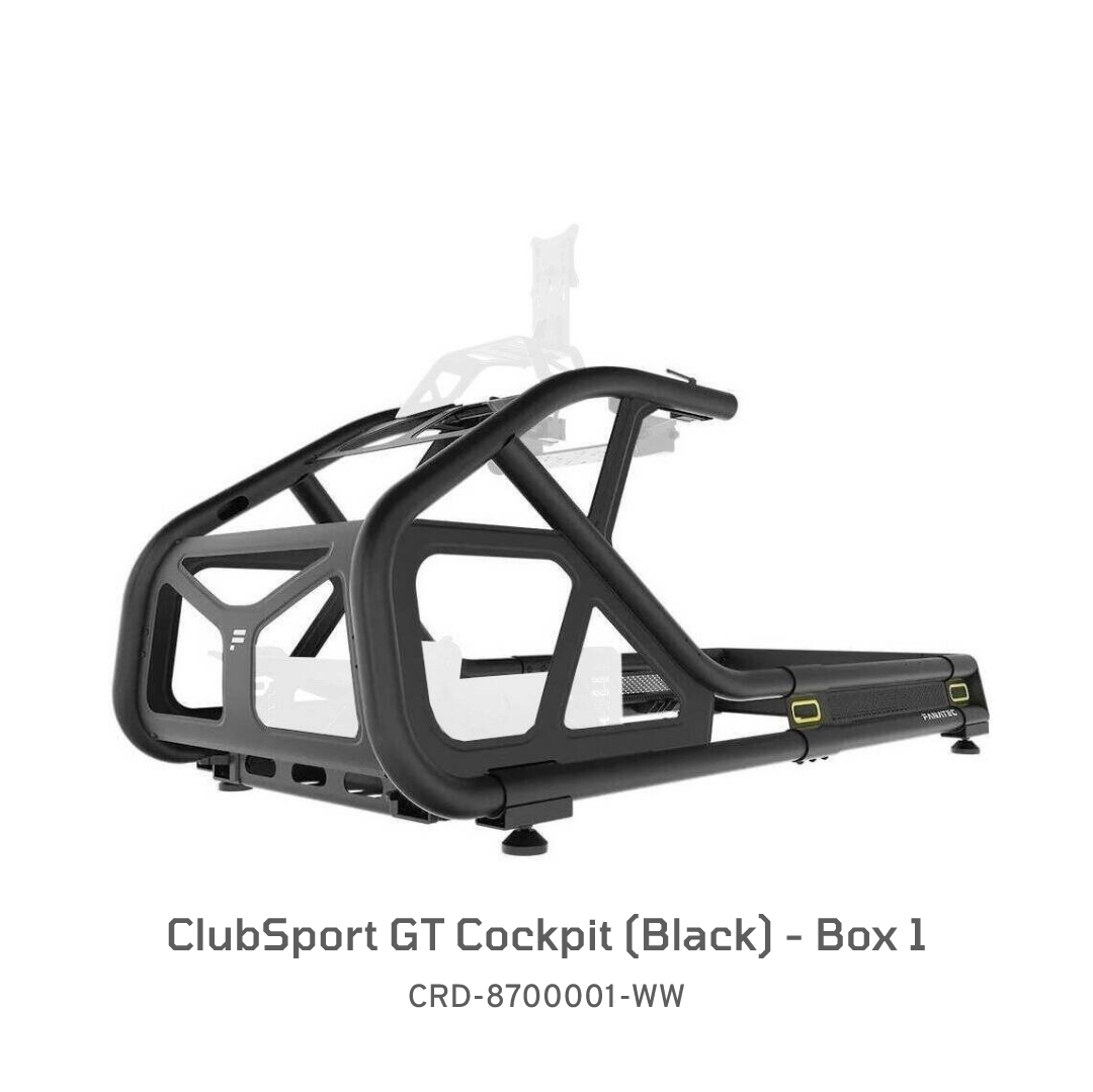Fanatec ClubSport GT Cockpit Full Set Bundle -BLACK