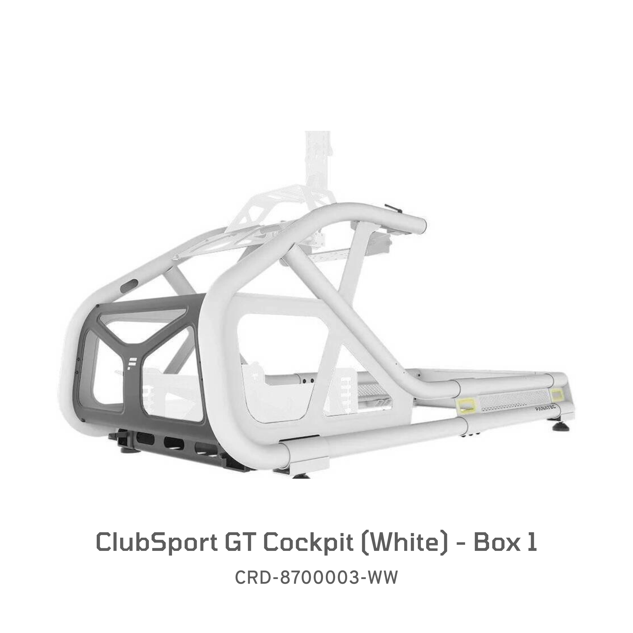 Fanatec ClubSport GT Cockpit Full Set Bundle -WHITE