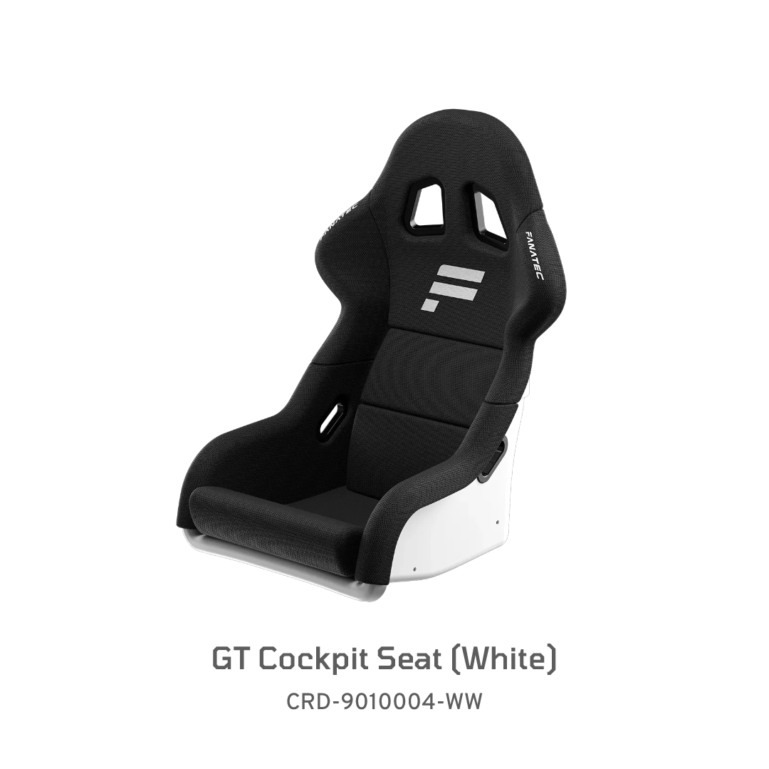 Fanatec ClubSport GT Cockpit Full Set Bundle -WHITE - GOLCHHA COMPUTERS 