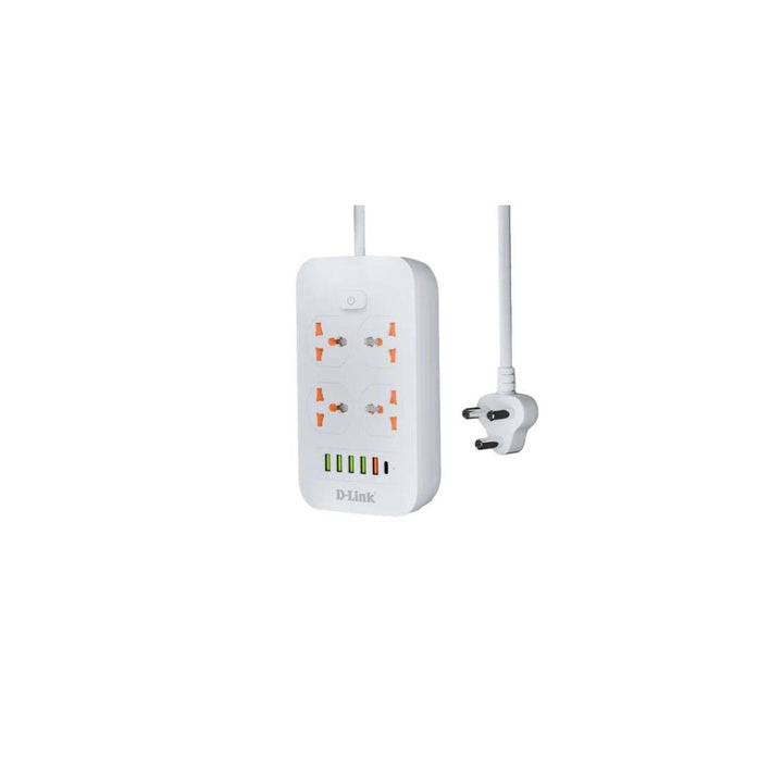 D-Link DPA-F451 Power Strip with 4AC, 5USB & 1C port - Golchha Computers