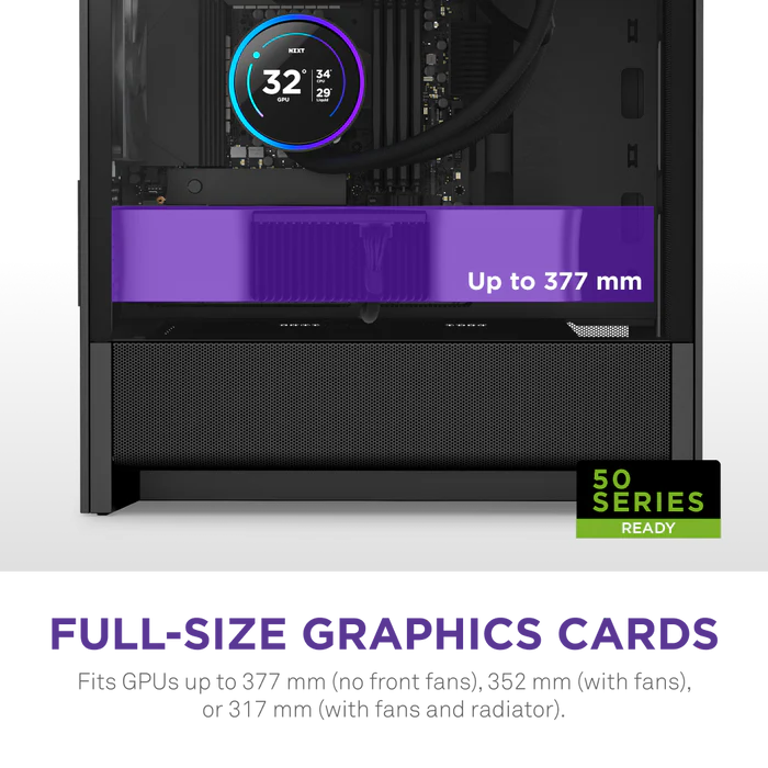 NZXT H3 Flow Micro-ATX PC Case