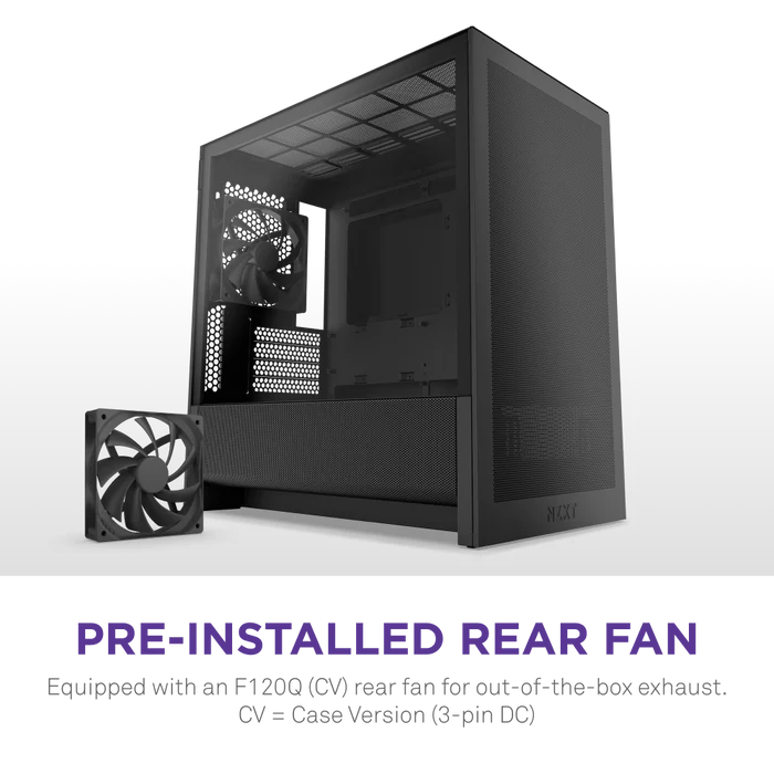 NZXT H3 Flow Micro-ATX PC Case
