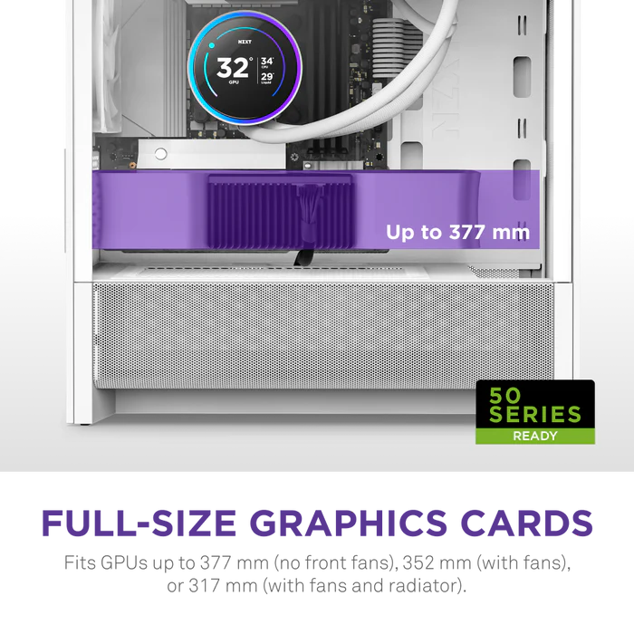 NZXT H3 Flow Micro-ATX PC Case