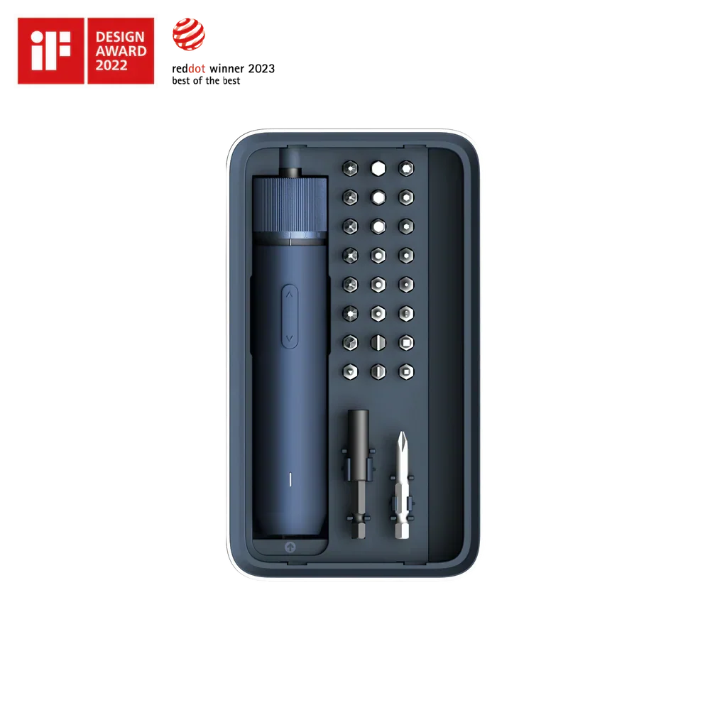 HOTO 3.6V Screwdriver Set Electric screwdriver with 25 bits (HTE0028IE) - GOLCHHA COMPUTERS 