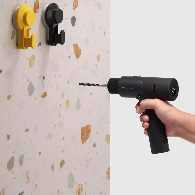 HOTO Brushless Drill Cordless drill, 30 N·m torque (HTE0011GL) - GOLCHHA COMPUTERS 