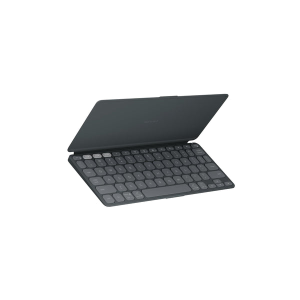 Logitech Keys-to-Go 2 Portable Bluetooth Keyboard for Tablet with Built-in Cover, Slim and Compact Wireless Keyboard for Windows, Android, Linux, iPad, iPhone, Mac, Apple TV - Golchha Computers