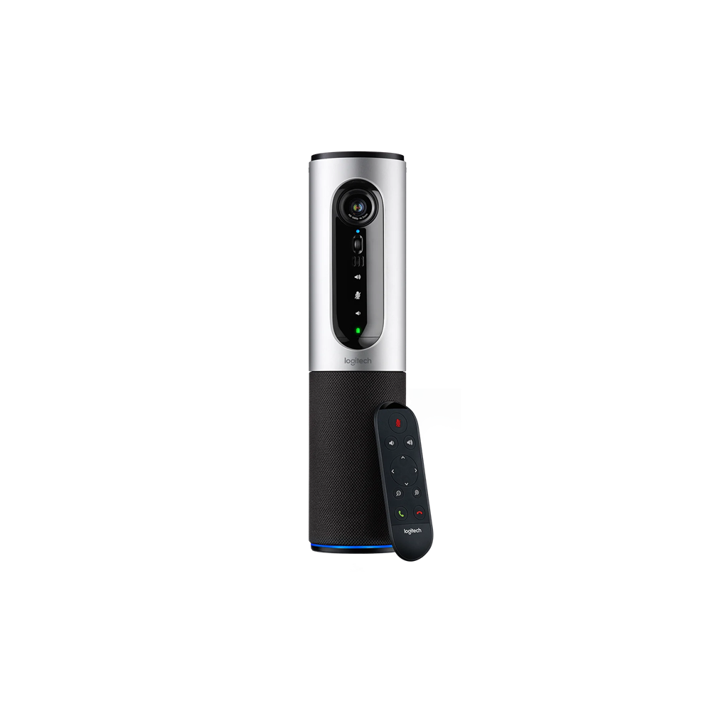 Logitech CONNECT Portable ConferenceCam with Bluetooth speakerphone for the huddle room, home office, and on the go for (Upto 1-6 People) - GOLCHHA COMPUTERS 