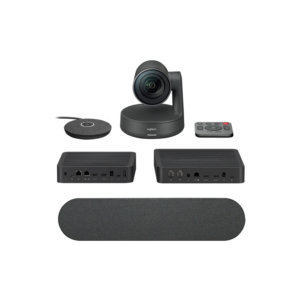 Logitech Rally System Premium Ultra-HD ConferenceCam System with Automatic Camera Control - GOLCHHA COMPUTERS 