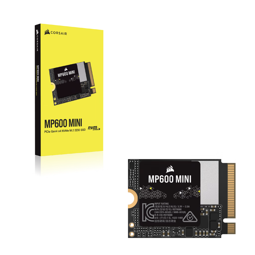 Corsair MP600 MINI 1TB PCIe 4.0 x4 NVMe M.2 SSD – M.2 2230 – Up to 7,000MB/sec Read - GOLCHHA COMPUTERS 