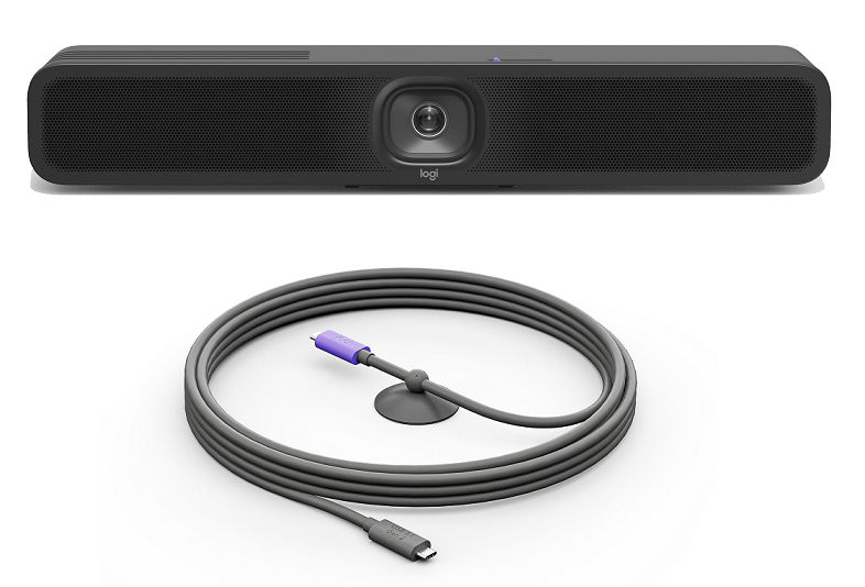 Logitech Meetup 2 Video Conference Camera with 5M Active USB Cable Combo - GOLCHHA COMPUTERS 