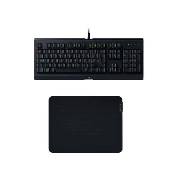 Razer Cynosa Lite RGB Gaming Keyboard with Gigantus V2 Cloth Gaming Mouse Pad (Medium) Combo - 1 Year Warranty - Golchha Computers