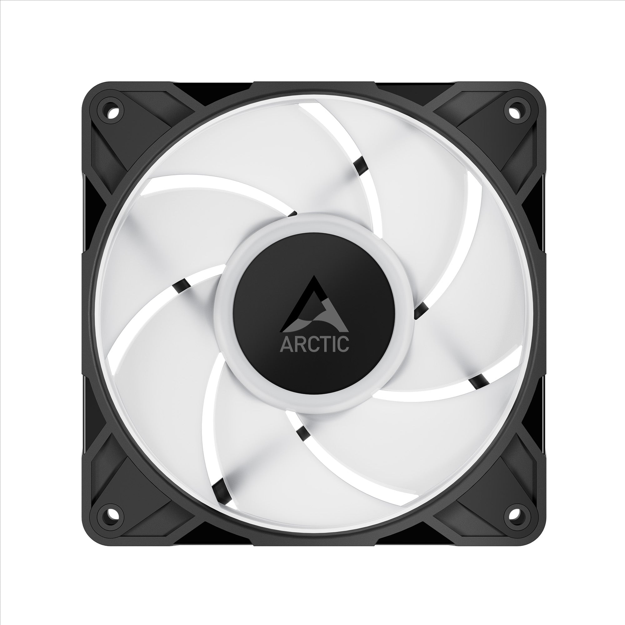 Arctic P12 Pro ARGB 120 mm PWM PC Case Fan with Cable Splitter (Pack of 3)