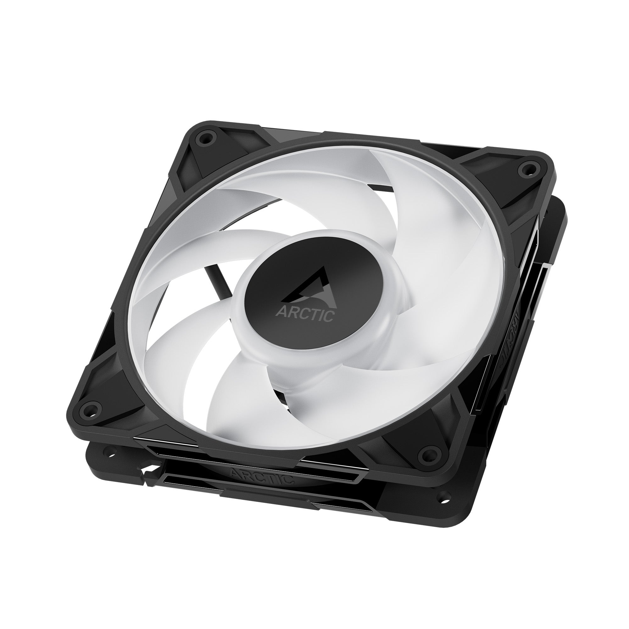 Arctic P12 Pro ARGB 120 mm PWM PC Case Fan with Cable Splitter (Pack of 3)
