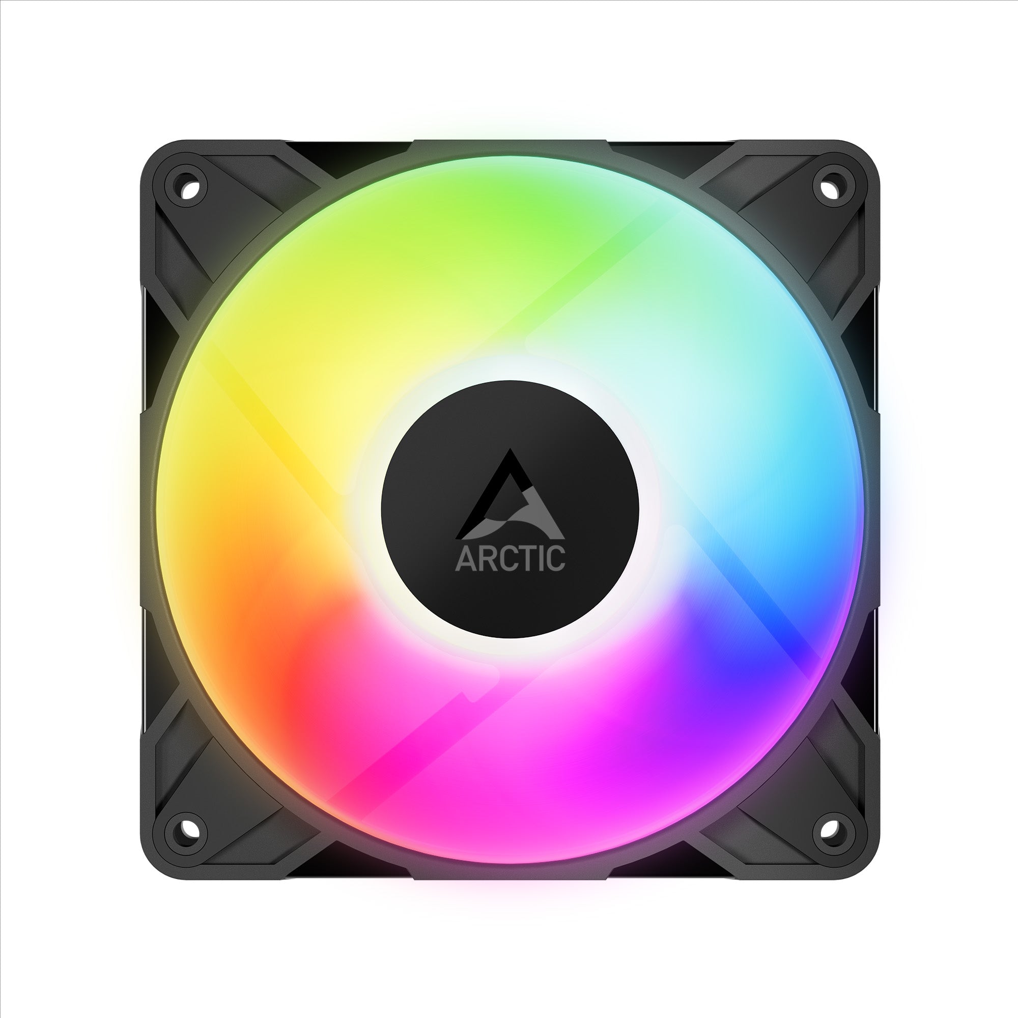Arctic P12 Pro ARGB 120 mm PWM PC Case Fan with Cable Splitter (Pack of 3)