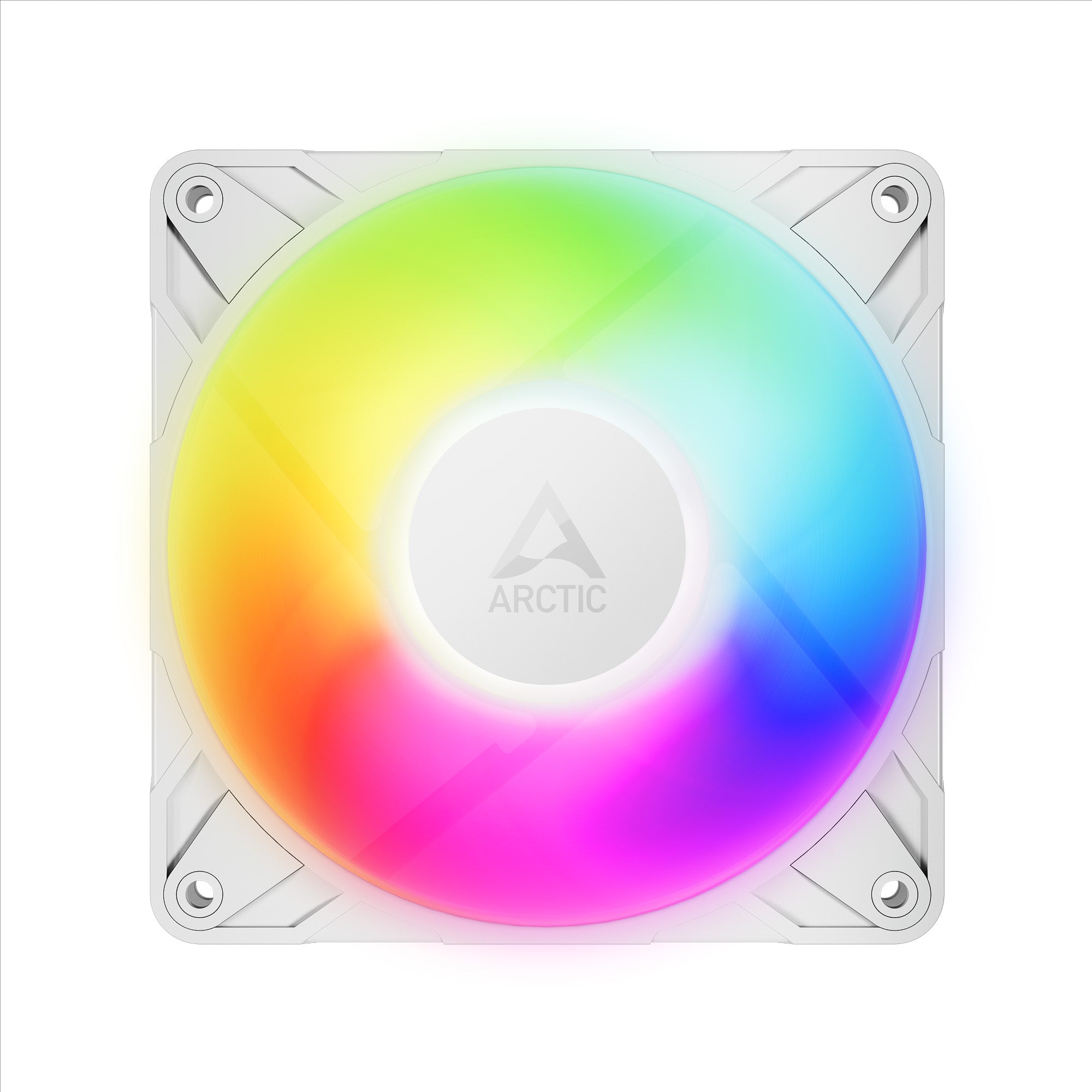 Arctic P12 Pro ARGB 120 mm PWM PC Case Fan with Cable Splitter (Pack of 3)