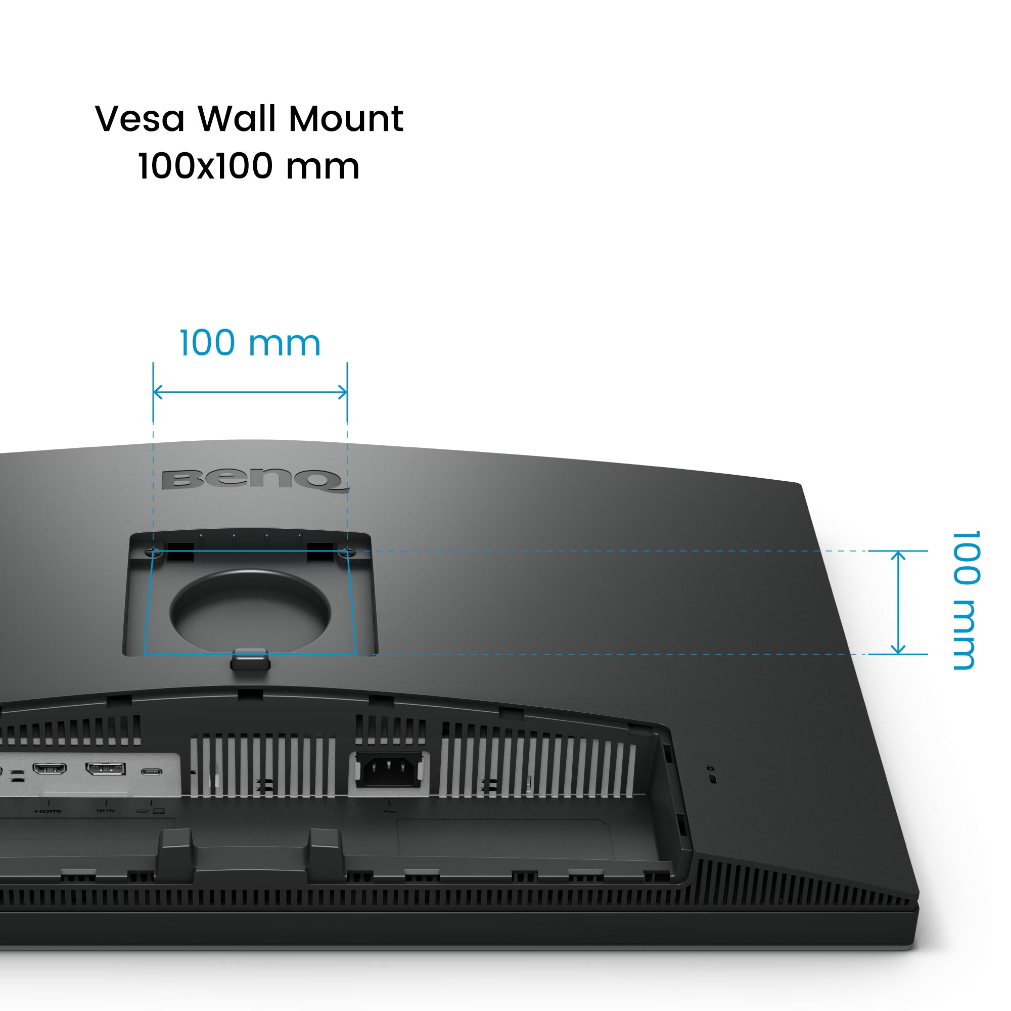 Benq PD2706UA 27-inch Ergo Arm 4K UHD P3 Display HDR 400 USB-C Designer Monitor - GOLCHHA COMPUTERS 