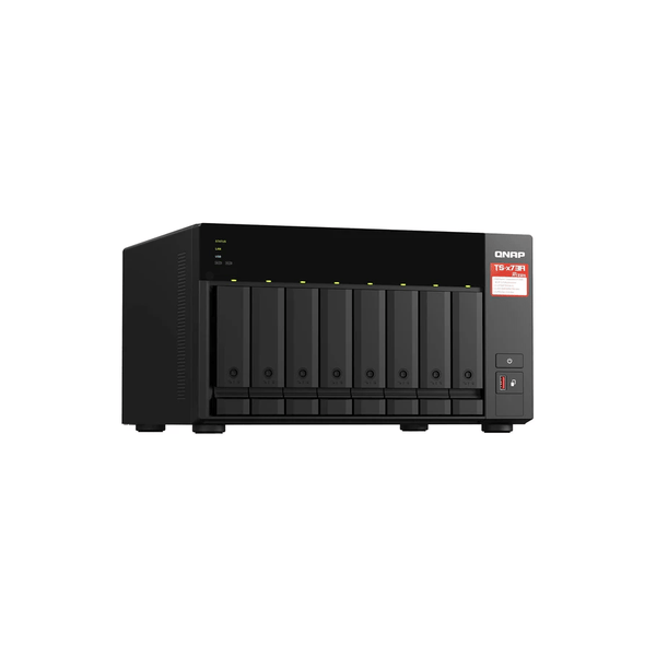 QNAP TS-873A-8G 8 Bay High-Performance NAS with 2 x 2.5GbE Ports and Two PCIe Gen3 Slots - Golchha Computers