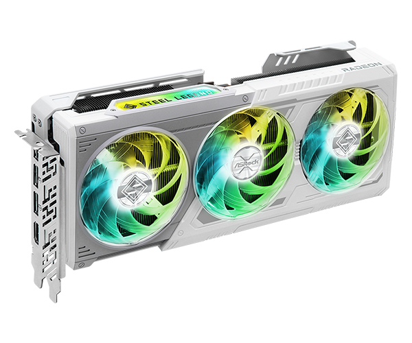 Asrock AMD Radeon™ RX 9070 XT Steel Legend 16GB Graphics Card