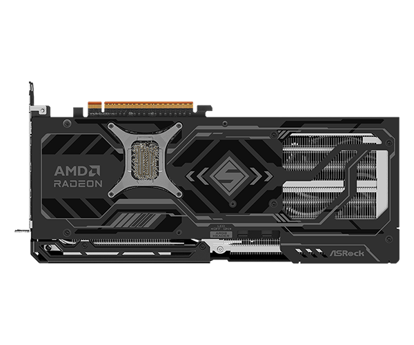 ASRock AMD Radeon RX 9070 XT Steel Legend Dark 16GB GDDR6 Graphics Card
