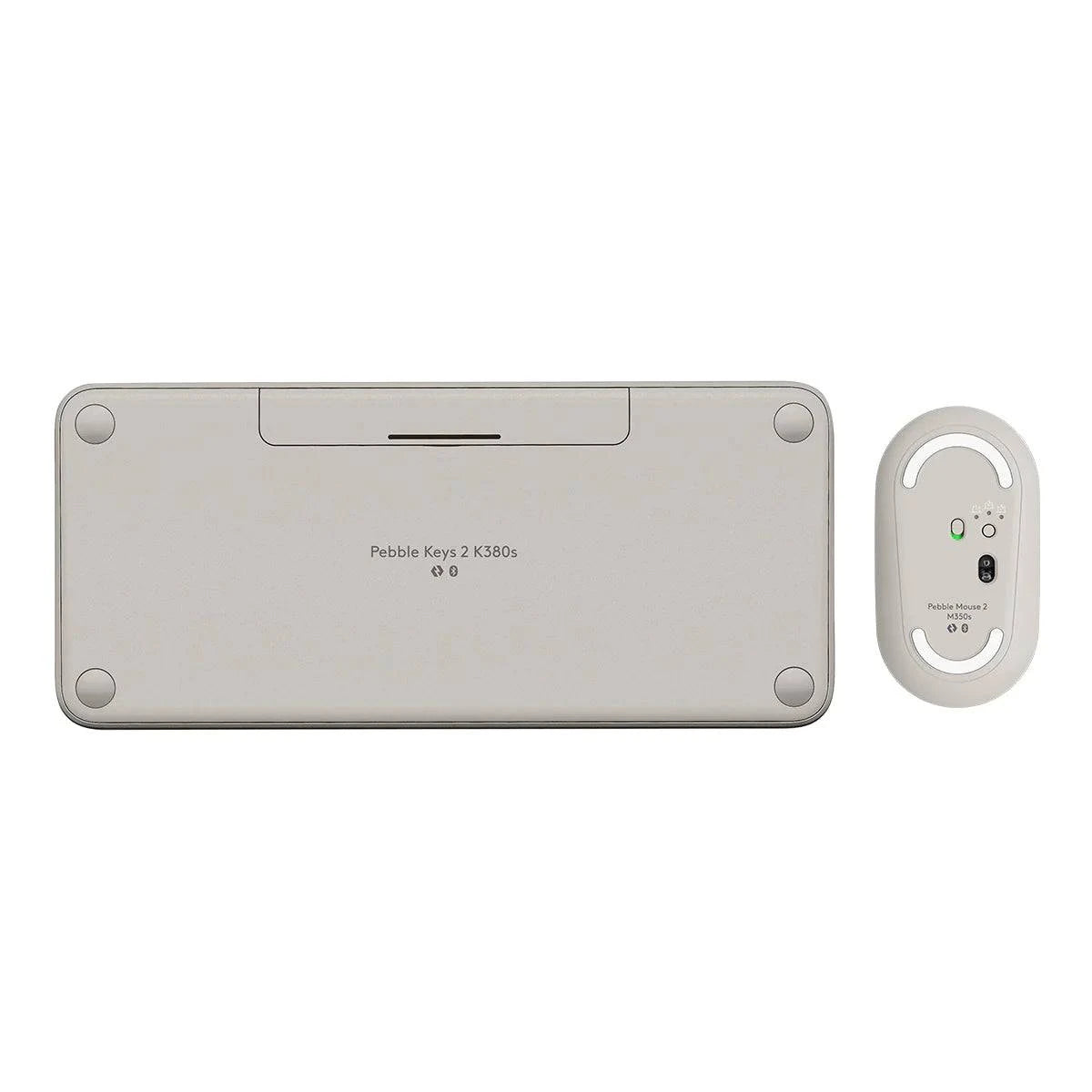 Logitech PEBBLE 2 COMBO Slim, multi-device Bluetooth® keyboard and mouse with customizable keys and button. - Golchha Computers